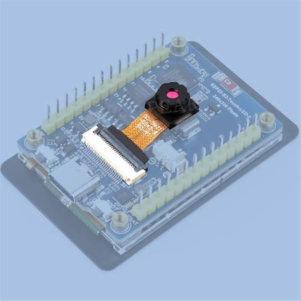 Waveshare ESP32-S3 Udviklingskort med 2-tommers Kapacitiv Skærm Dual-Core LX7 Processor, WiFi & B