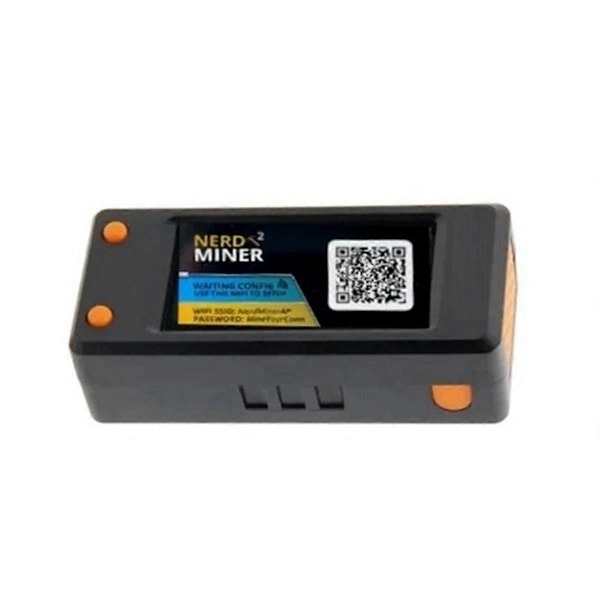 Bitcoin Nerd Miner V2.0 T-Display-S3 BTC Krypto Solo Lotteri Nerdminer Miner LCD-Skjerm 78KH/S med