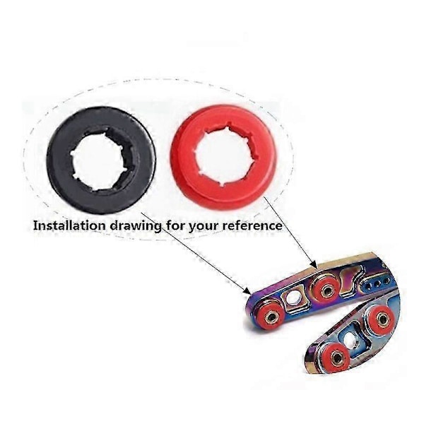 12 stk./parti Nedre Bærearm Bakre Camber Kit Erstatningsforinger EP-CA0111 for 88-05 Ek Eg Es