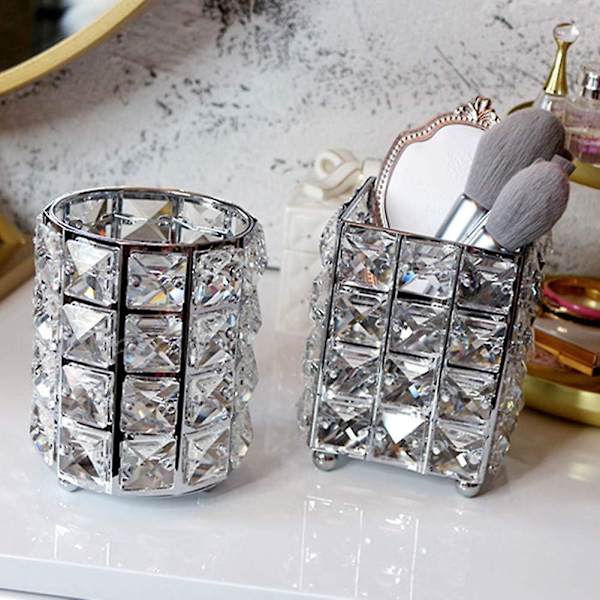 Makeup Børsteholder Organizer Kosmetiske Børster Opbevaring Eyelinere Øjenbryn Blyantbeholder Kop