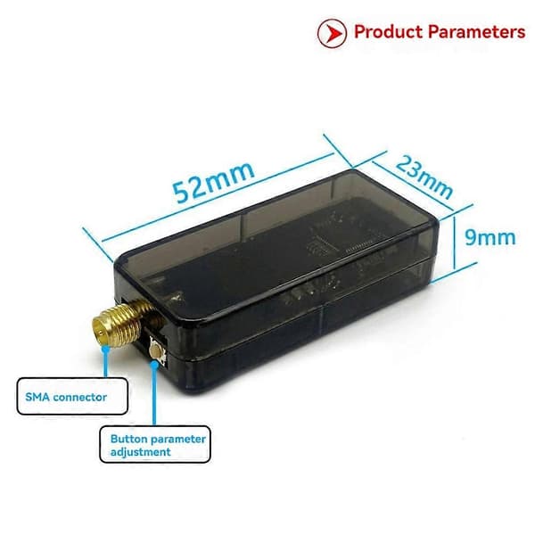 UVC OTG 5.8G 56CH Audio FPV Receiver Video Capture Card med Antenne til Android Mobiltelefon Computer