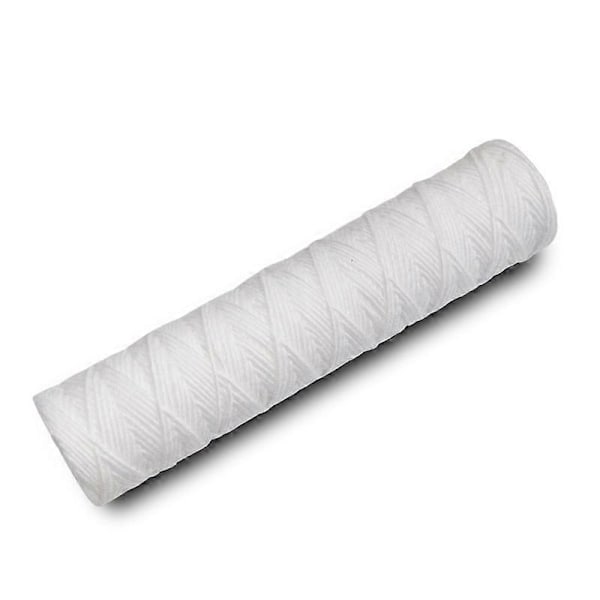 Set med 5 lindade vattenfilterpatroner anti-sediment 9 3/4 tum - 5 mikron kompatibla med 10-tumsfilter tillverkade i Frankrike-kryc