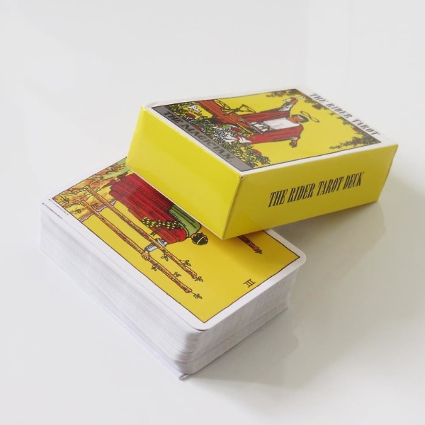 Nytt Tarot orakel kort mystisk spådom ridder Tarot jente kortspill brettspill Picture 6