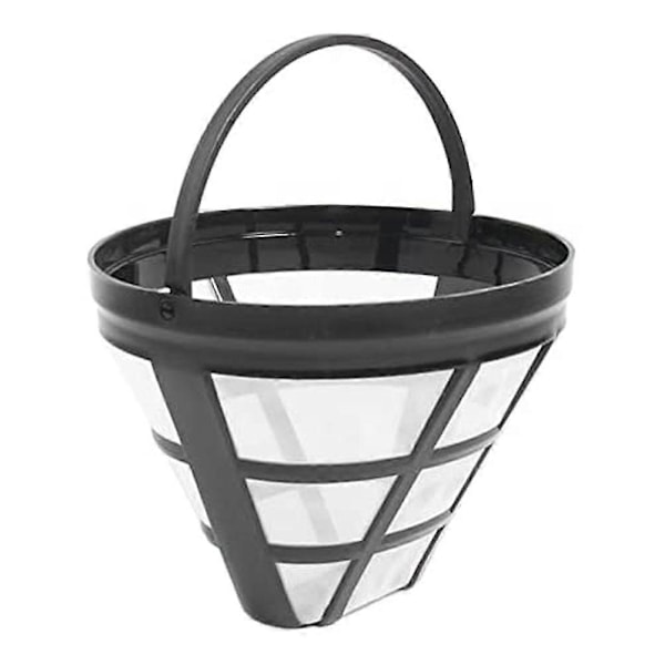 4-pakning Nr. 4 Gjenbrukbart Kaffetrakter Filter for Ninja-filtre, Passer de fleste 8-12 Kopp Kurv Drypp Kaffe