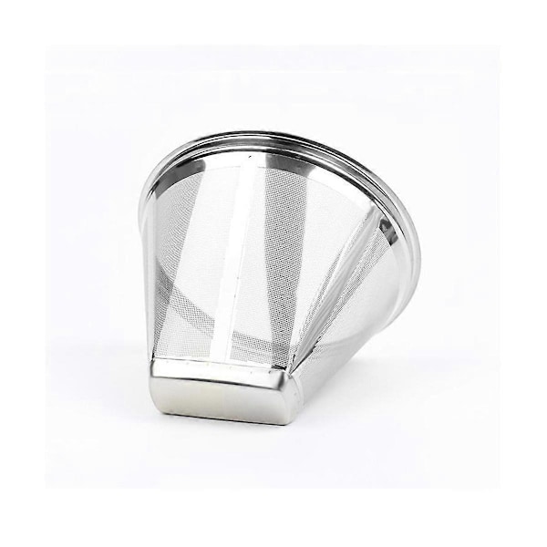 Kaffefilter Kaffemaskine Genanvendelig Rustfrit Stål 4 Kegle Kaffefiltre til Ninja Kaffemaskine, A