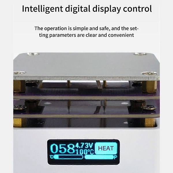 65W Mini Kuumalevy Digitaalinen Juotos Esilämmitys Korjausasema PCB SMD Piirilevyn Juotoslevy Lämmitys