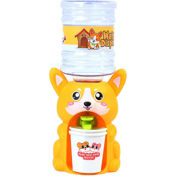 Vattenpumpdispenser, Plast 22,3*9,3*9,8cm Med 2 Kopp Vattendispenser För Leksaker Barn (valp)