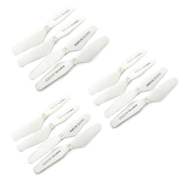 Lämplig för Syma X300 UAV Quadcopter Propeller Lönnlöv Vinge Rotor Reservdelar UAV Propeller Tillbehör