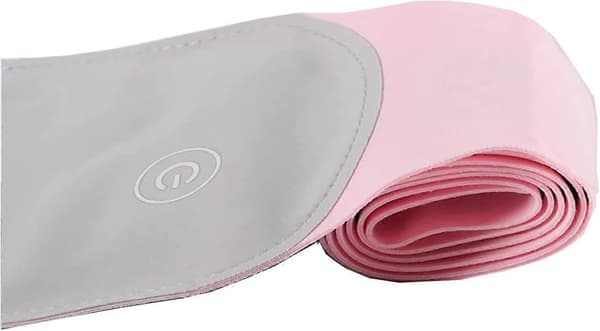 Bärbart USB elektriskt massagebälte (rosa yta)