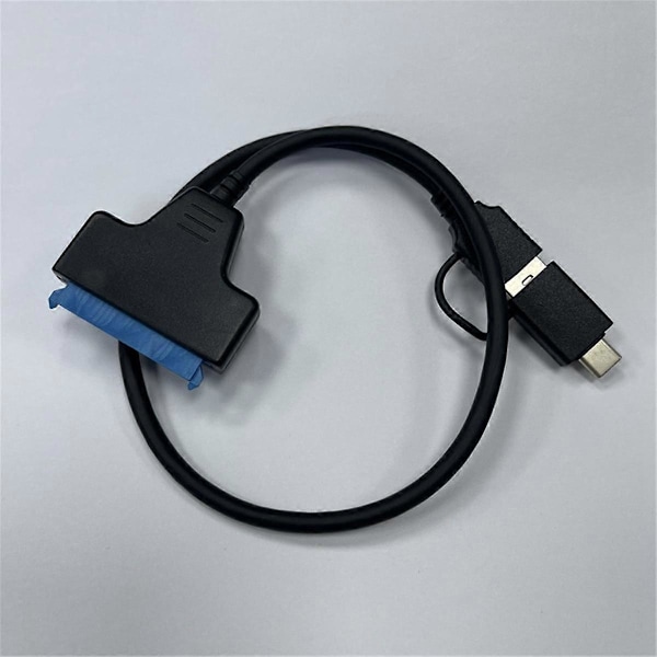 USB 3.0 USB C - SATA-kaapeli Kiintolevyadapterikaapeli Datakaapeli 2,5 tuuman SSD HDD -kiintolevylle D