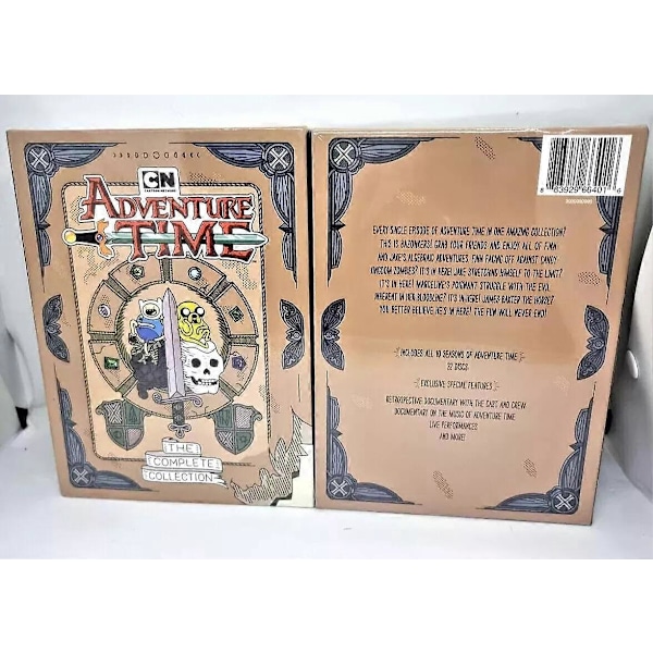 Adventure Time: Komplett Serie 22-Disker Engelsk DVD Alle Regioner Bokssett NY