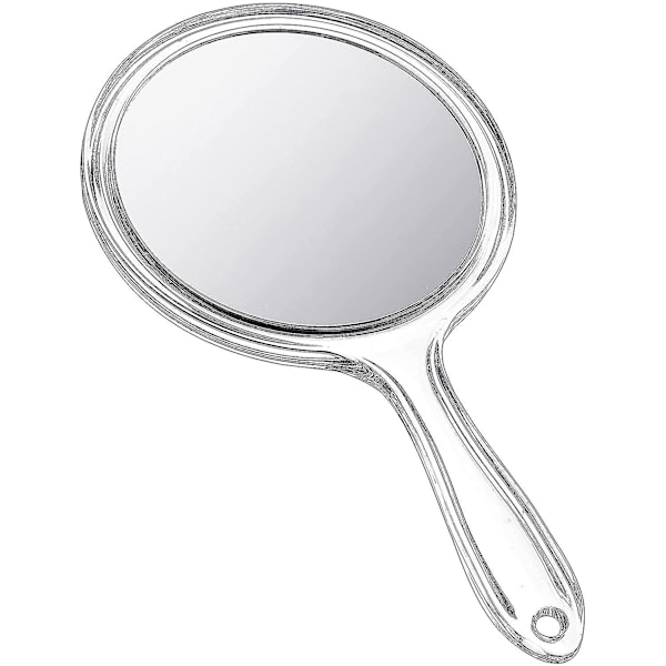 Handspegel Dubbelsidig Handhållen Spegel 1x/2x Förstoringsspegel