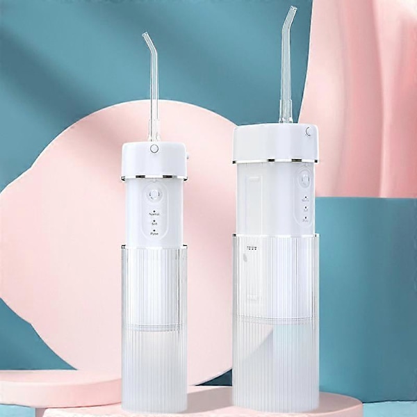 WF-B309 Infällbar Elektrisk Vattentrådsborste Portabel Munbevattnare, 190ml Vattentank
