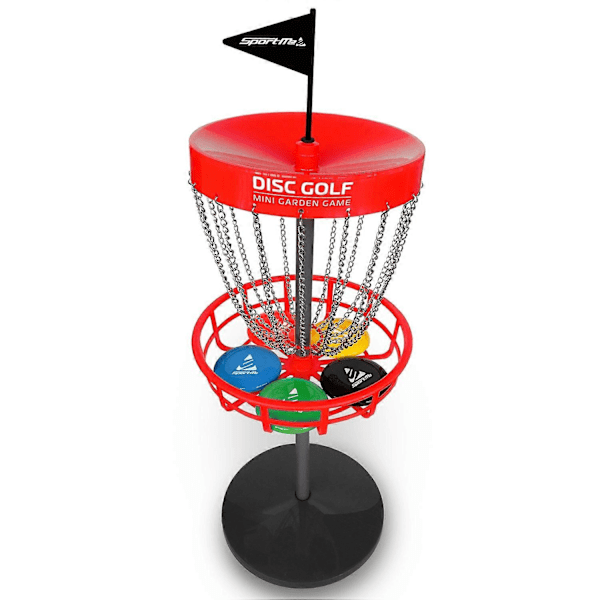 Frisbeegolfsetti korilla