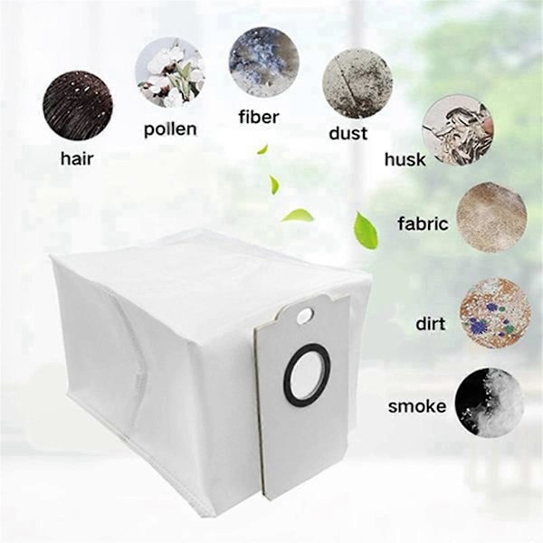 17 delar för 9590/9990/10090 AI Revolution Ultra Power Reservdelar Borste HEPA-filter Moppduk Dammpåse