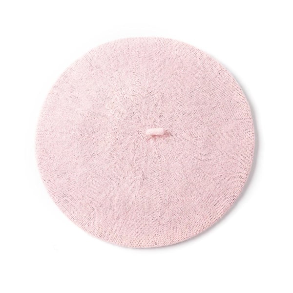 Høst og vinter lue ull fortykket beret Fransk kunstner beret kvinnelig maler lue lue Pink