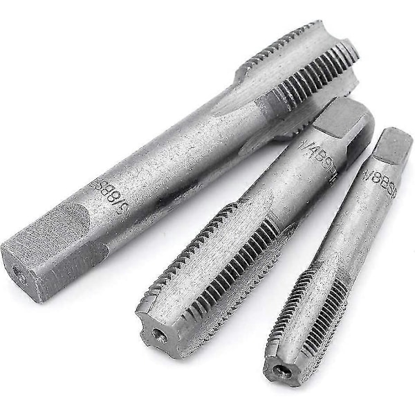 5 stk. Bsp Rørgjenge 55 Graders Plugg Gjengetapp G1/8 G1/4 G3/8 G1/2 G3/4 Boris