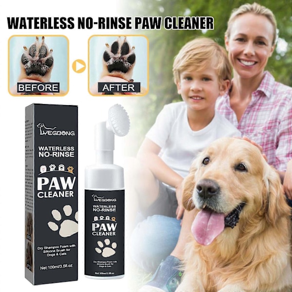 Kæledyrspote Renser Rengøring Hund, Fodpude Pleje 100ml