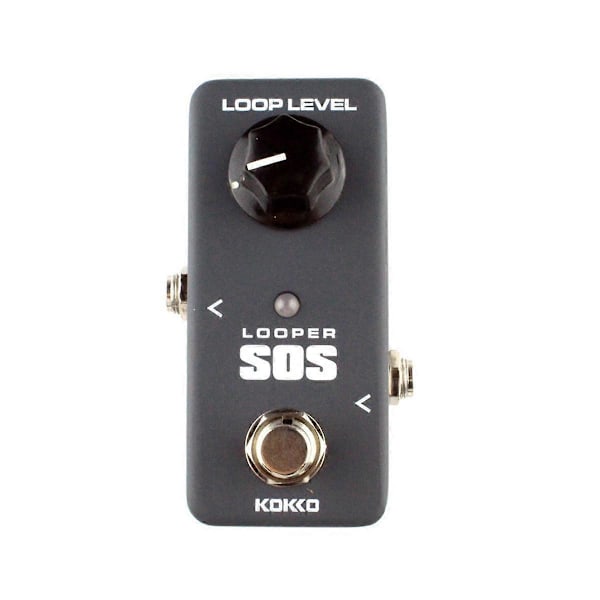 FLP2 Bærbar Guitar Effekt Pedal Looper Effekter 5 Minutters Loop Tid Loop Station, Ekskluderer Strøm