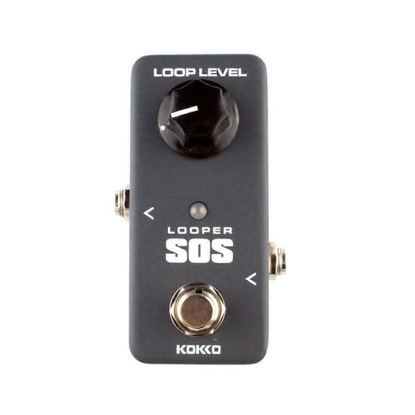 FLP2 Portabel Gitarreffektpedal Looper Effekter 5 Minuters Loopningstid Loop Station, Exkluderar Ström
