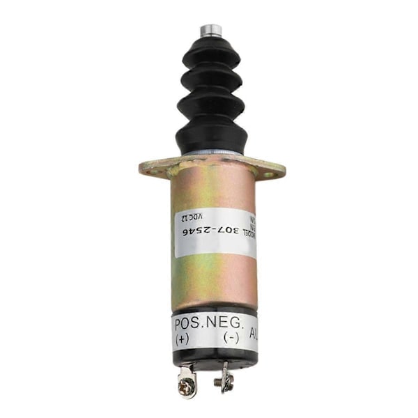 12V Bränslestopp Solenoid 1502-12D6U2B2S2A, 307-2546-00, för Woodward
