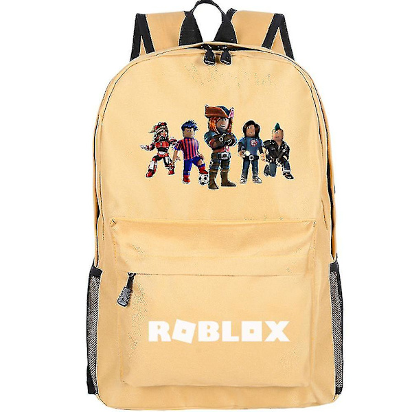 Roblox Skolesekk Ryggsekk Student Skolesekk Reiseveske Color-22
