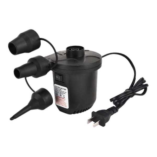 Elektrisk luftpumpe for ballonger, oppblåser og deflator for luftmadrass, sofa, Valentinesdusj