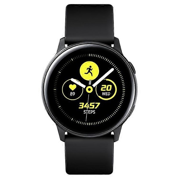 20mm Fyrkantigt Spänne Silikon Smart Klockarmband Kompatibelt För GarminMove Luxe/Move Style/Move 3 Black
