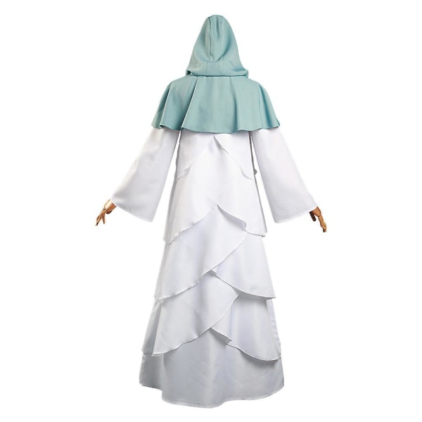 The Promised Neverland Mujika Cosplay Kostume Lang Kappe Kappe Promised Neverland Mujika Cosplay Outfits Til Halloween Karneval Fest, komplet sæt M