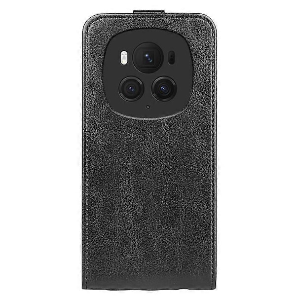 Yhteensopiva Honor Magic6 Pro 5G iskunkestävä suojakotelo korttipaikalla ja pystysuoralla läpällä Black