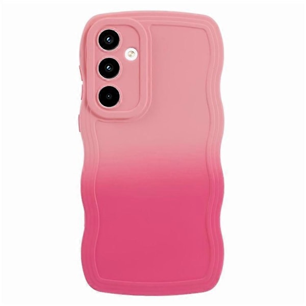 JTW Series Kompatibelt Skal för Samsung Galaxy A35 5G TPU Mobilskal Gradient Färg Gummibelagt Skydd