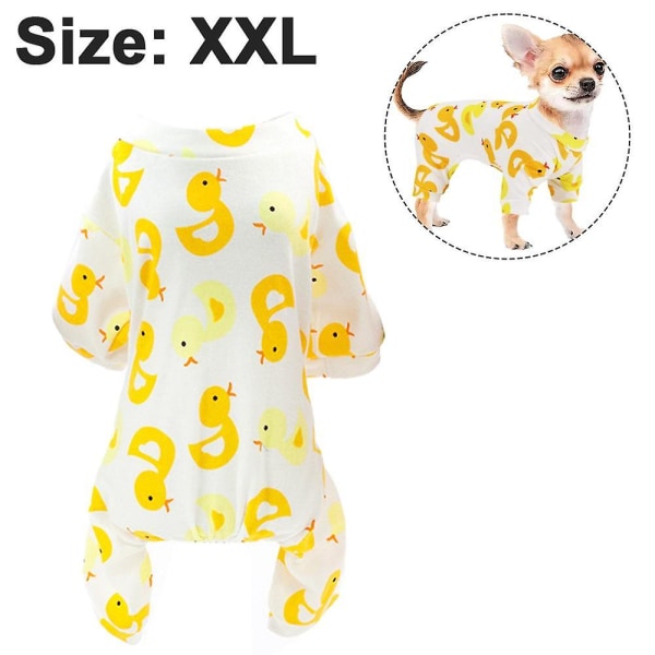 Chihuahua Pyjamas, Hundepyjamas for Små Hunder Jente Gutt, Myke Kjæledyr Onesies, Liten Hund Klesantrekk shape1 S