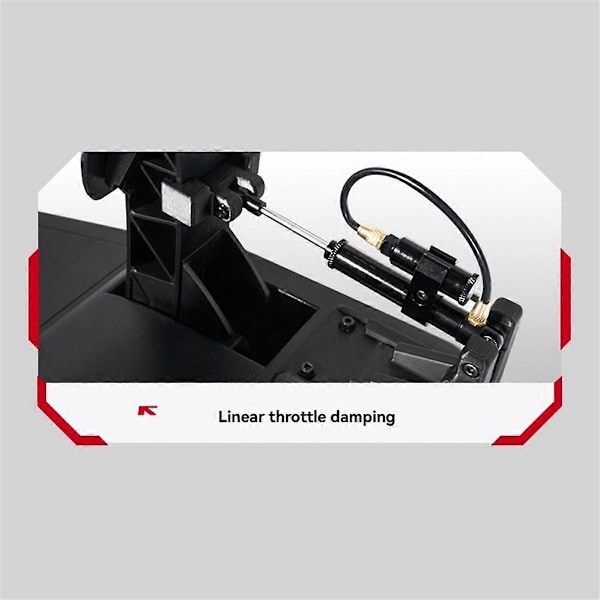 ODDOR Simuleret Racing Modifikation DIY Pedal Gasjustering Justerbar Dæmpningssæt til Thrustmaster T300/