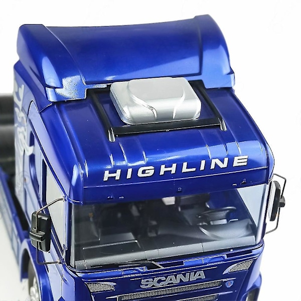 Metallinen simulaatio kattoluukku 1/14 Rc Traktori Kuorma-autolle King Hauler Gl Scania R620 Actros 3363 Arocs Ma