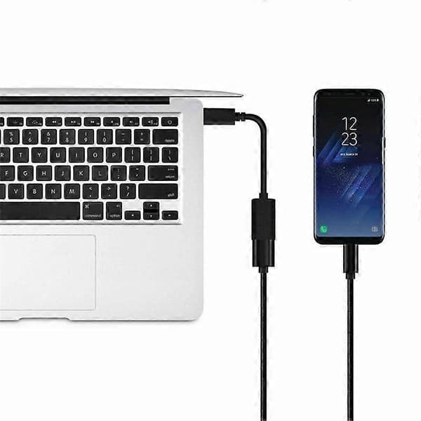 USB 3.1 Typ C OTG-kabel - Hane till Hona, 10 Gbps, För Google Pixel Nokia white