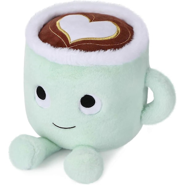 Latte Plyschleksak, Mjuk Kaffekoppsdocka, Mjuk Fluffig Leksak för Vänner - Alla Åldrar och Tillfällen