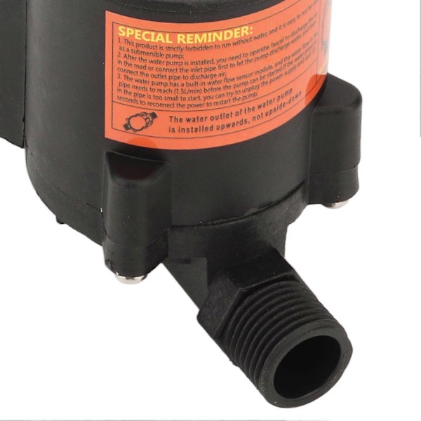 Vedenpaineen korotuspumppu täysin automaattinen hiljainen pieni suihkun tehostuspumppu kierrättävä pumppu DC 24V EU-pistoke 100?240V