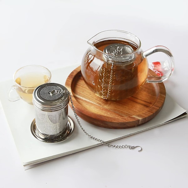 Te-infuser. Te-si Fine Mesh Te-filter 304 Rustfrit Stål Honeycomb