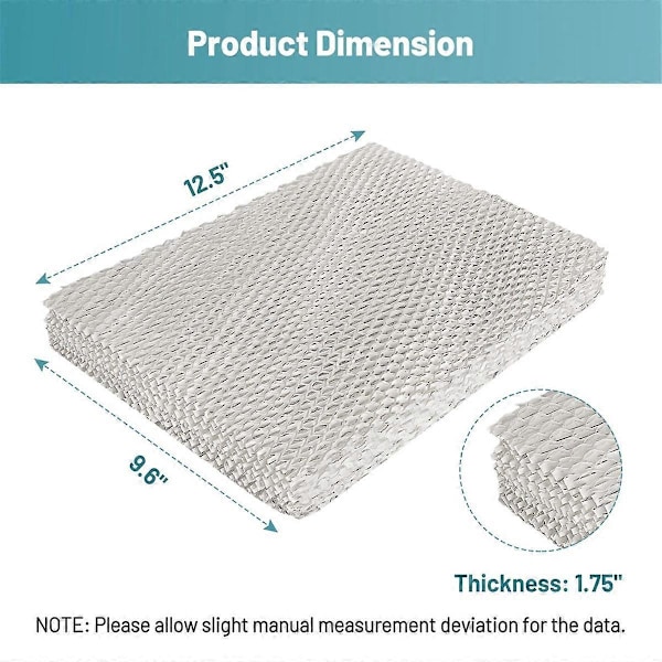 Ilmankostuttimen suodatin Waterpad A35 malleille 350, 560, 600, 35 Vesipaneelin korvaus HC26P-ilmankostuttimille 2 kpl