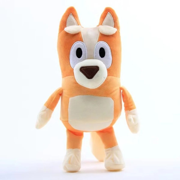 Plys Hund Bingo Familie Plys Legetøj Tegneserie Hund Bløde Udstoppede Dyr Chilli Anime 28cm Dukker Fødselsdags Julegaver Til Børn Chilli Bingo