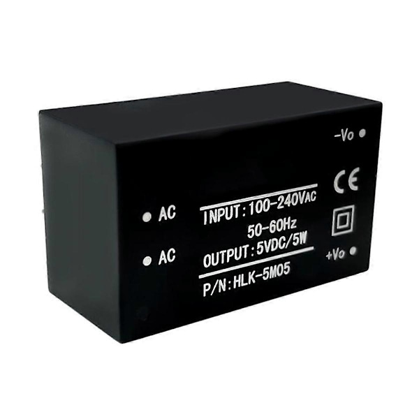 5 STK AC-DC Strømforsyningsmodul AC DC Konverter 220V til 5V Intelligent Switching Modul HLK-5M05