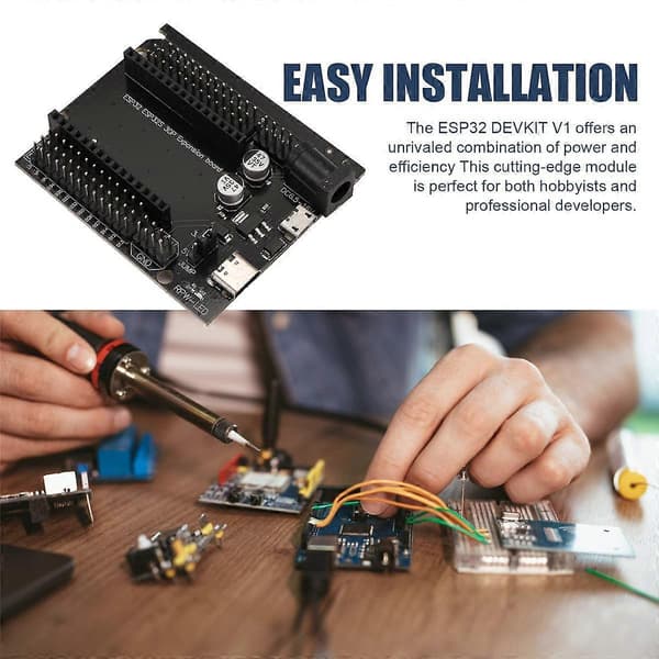 ESP32 DEVKIT V1 Strømforsyningspanel ESP32 30P Strømkort ESP32S Udviklingskort Udvidelseskort