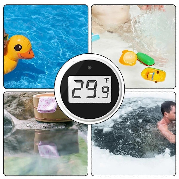 Digitalt Flytende Badetermometer med Timer