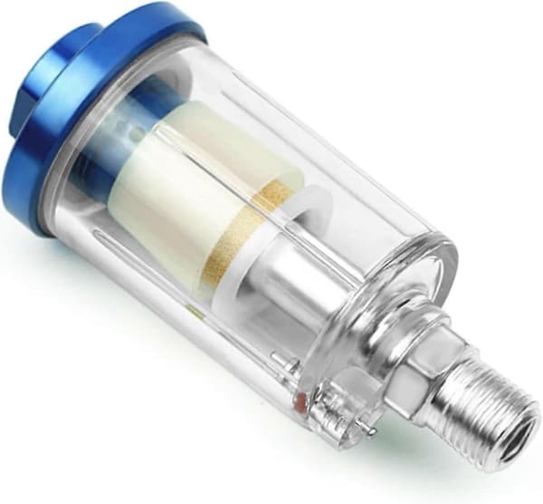 1/4\" Trycklufts vattenavskiljare, Mini Kompressor Luftfilteravskiljare