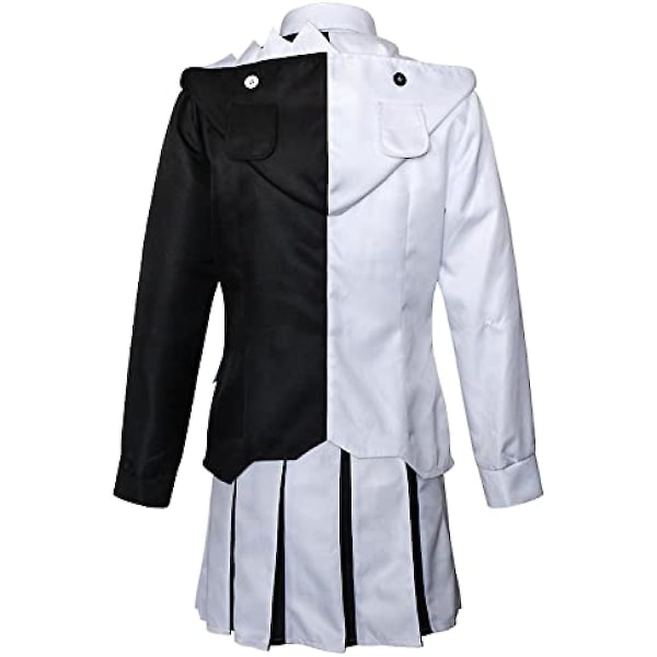 Anime Black White Bear Cosplay -asu Monokuma Halloween Carnival Party Cosplay -asu naisille L