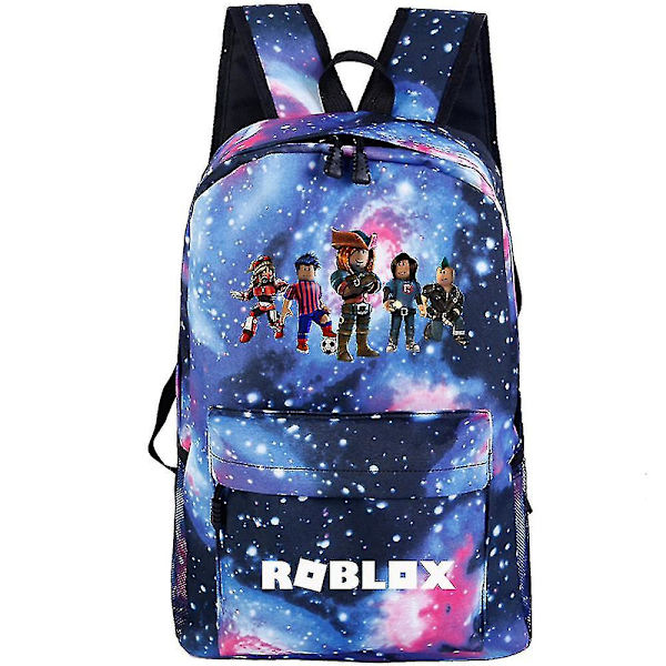 Roblox Skolesekk Ryggsekk Student Skolesekk Reiseveske Color-12