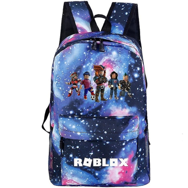 Roblox Skolväska Ryggsäck Student Skolväska Resväska Color-12