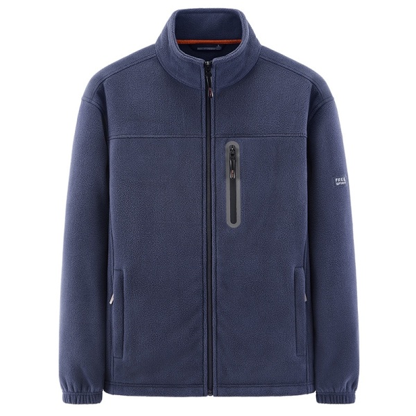 Herre Efterår Vinter Militær Taktisk Sport Varm Fleece Hætte Outdoor Adventure Vandring Bjergbestigning Turisme Jakke Frakker Bao Lan 3XL 180CM 83-90Kg