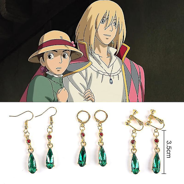 Nopea Toimitus 1 Pari Anime Howl's Moving Castle Korvakorut Howl Asun Korvakorut Cosplay Korut Lahja B