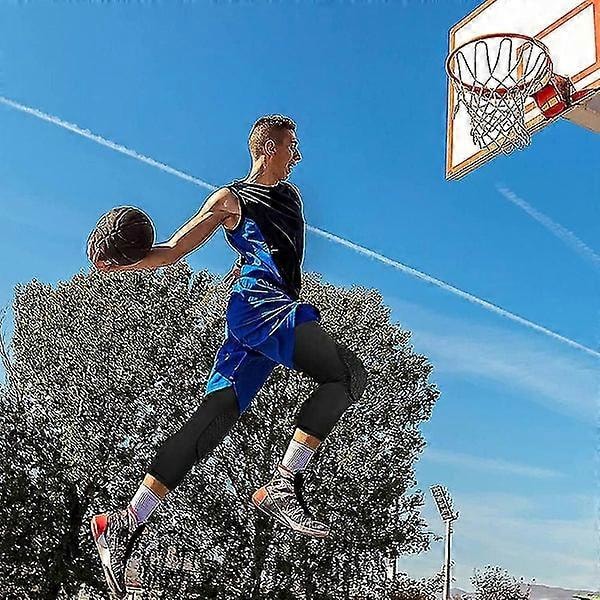 Kompression Ärmar för Knän: Par med Kompressions Ärmar för Ben för Basketboll